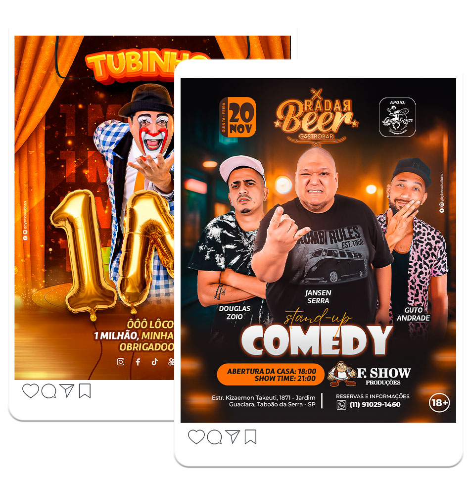 Arte para Artistas e eventos
